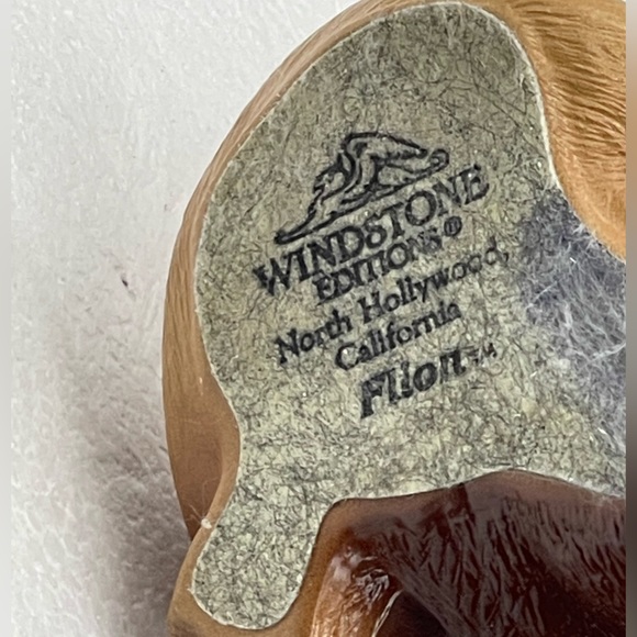 Windstone Editions: “Flion” Fantasy Winged Lion: Peña 1989 Handcrafted / Painted - Picture 10 of 14